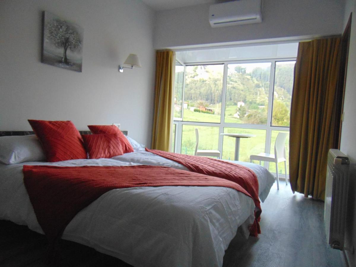 Hotel El Mirador Del Nalon San Roman  ภายนอก รูปภาพ